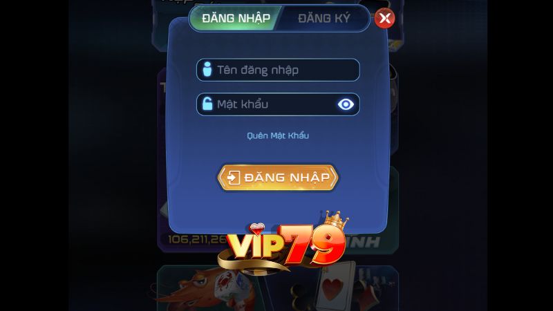 Hướng dẫn cách đăng nhập Vip79