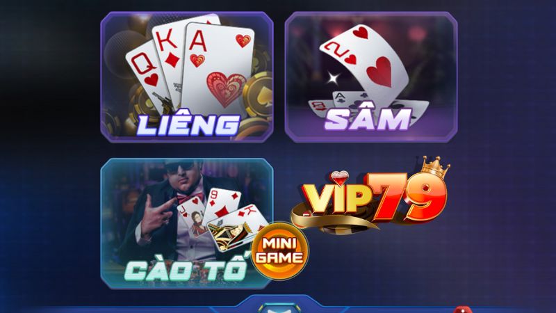 Game bài cào tố Vip79 hấp dẫn người chơi